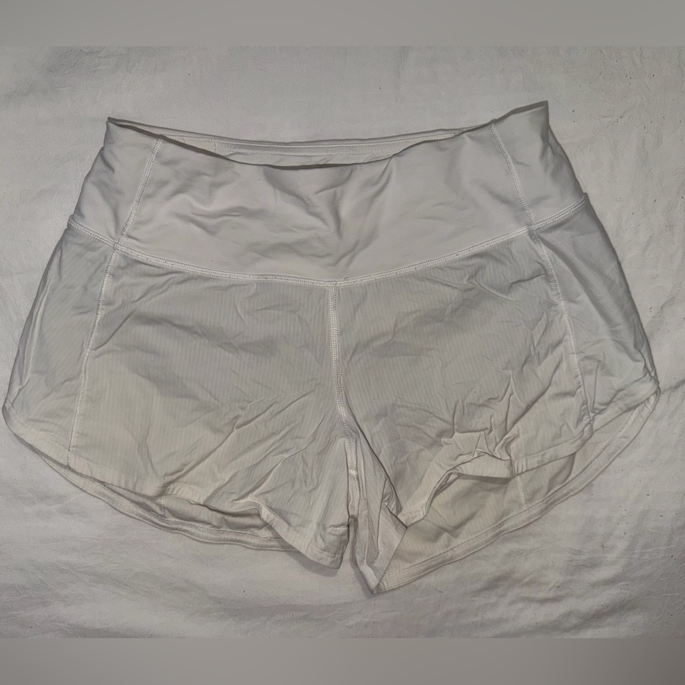 lululemon athletica White Athletic Shorts